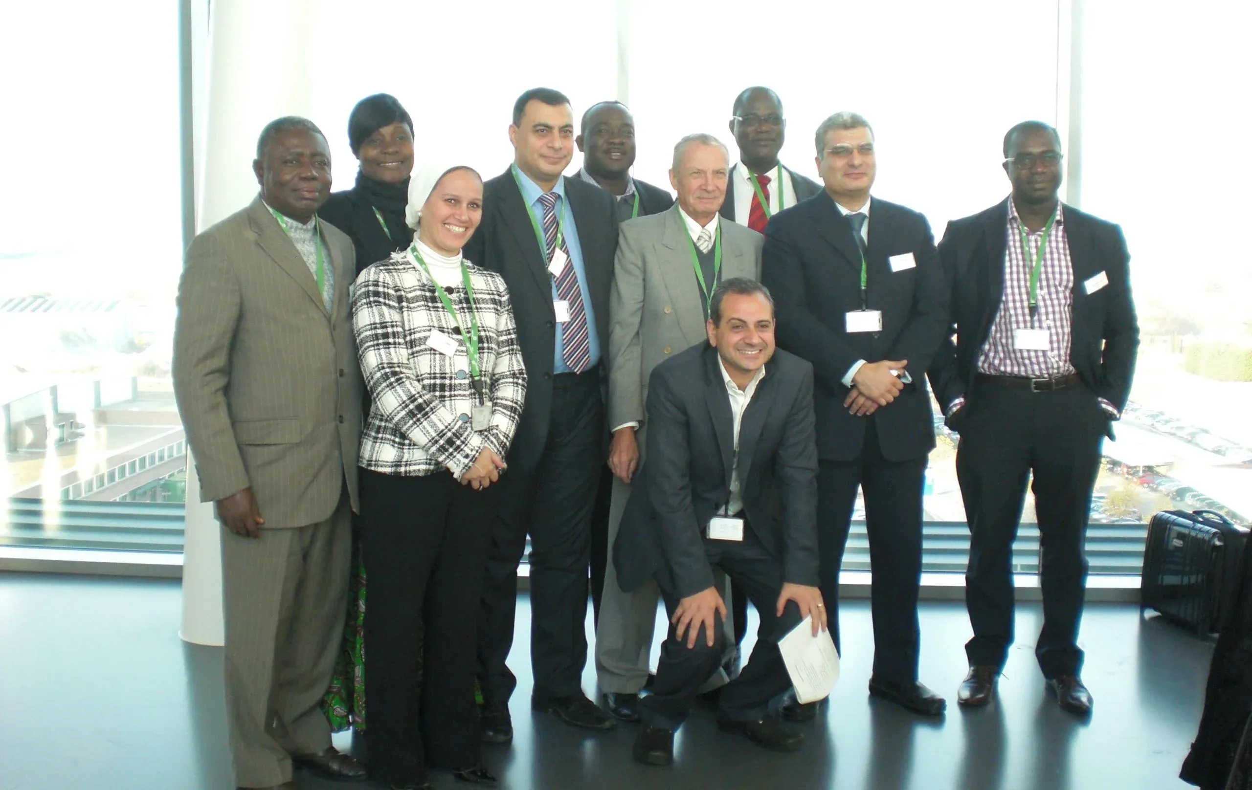 EERC delegation at an international e-waste forum