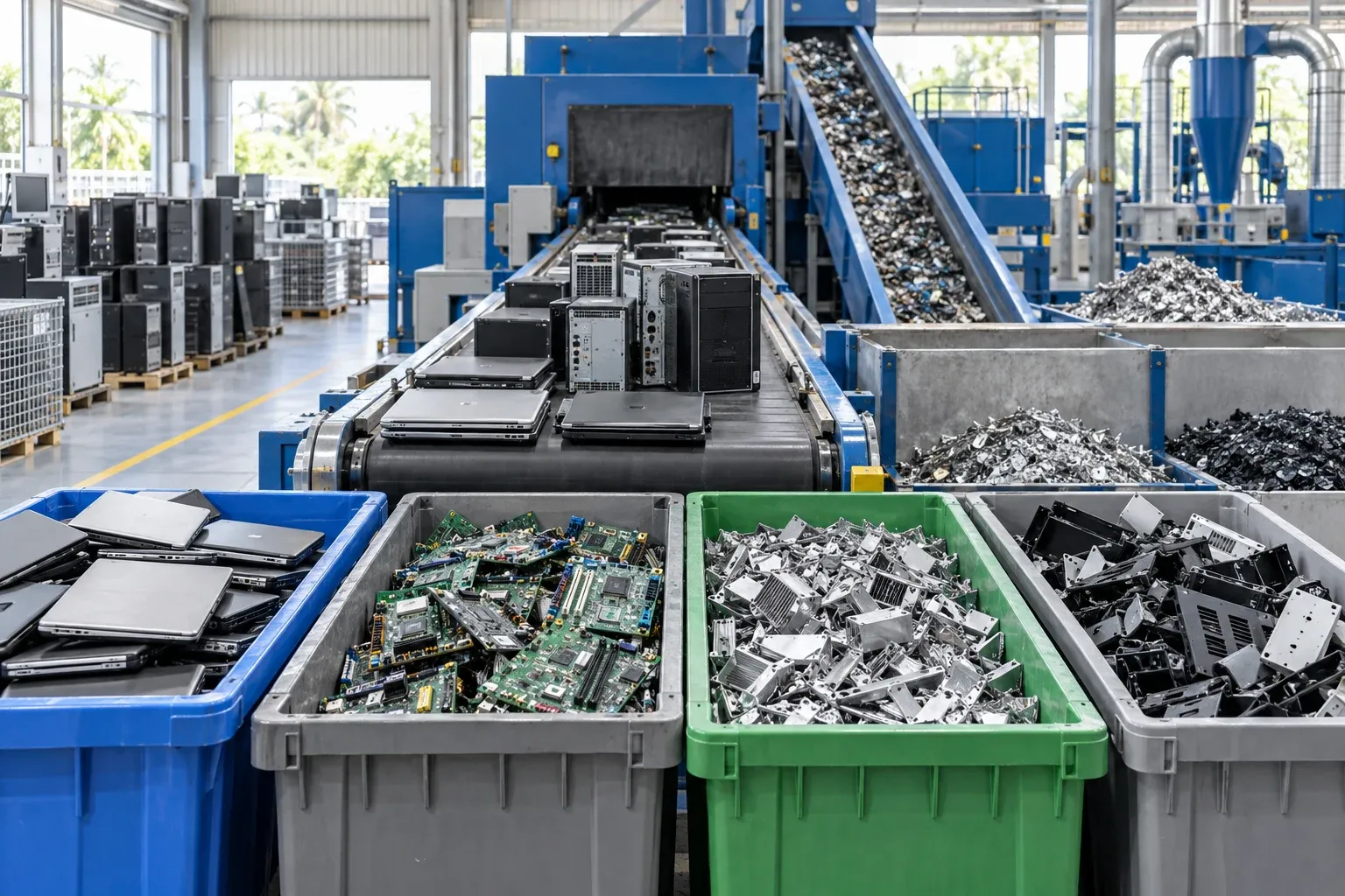E-waste recycling
