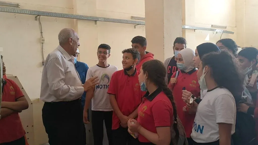 EERC awareness session with visiting students